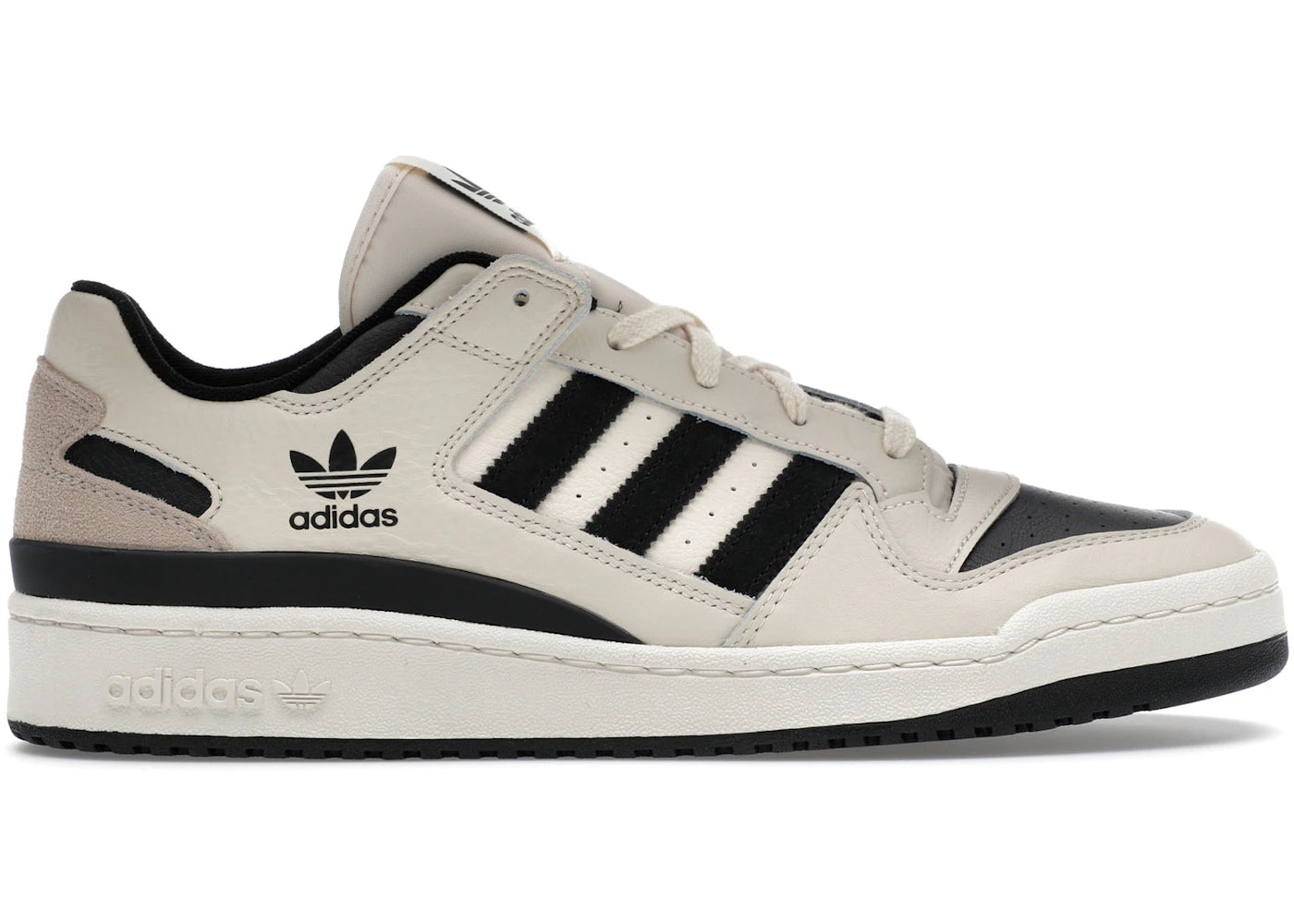adidas Forum Low CL - Blanc Wonder, Noir Wonder, Beige Wonder