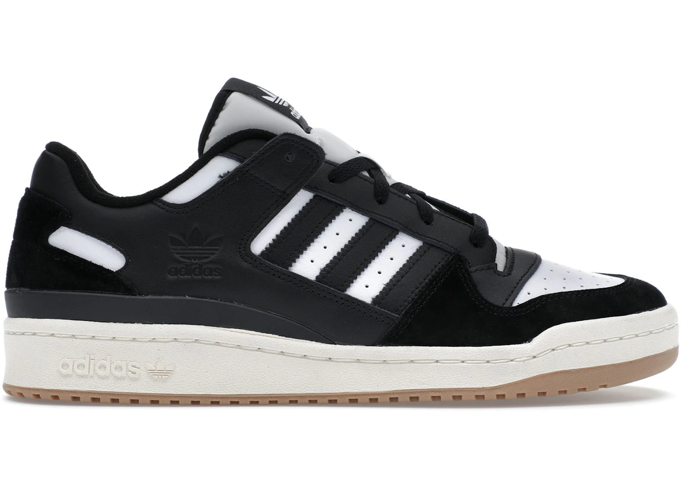 adidas Forum Low Classic-Core Noir Blanc nuage Blanc crème