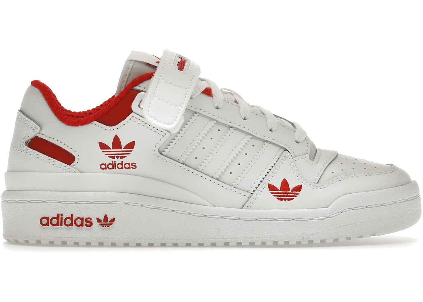 adidas Forum Low-Cloud Blanc Rouge