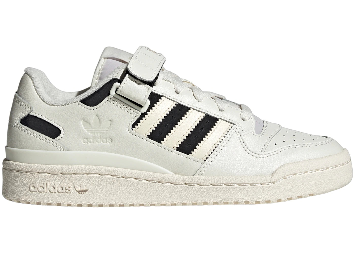 adidas Forum Low-Off White Cream White Core Black (Femme)