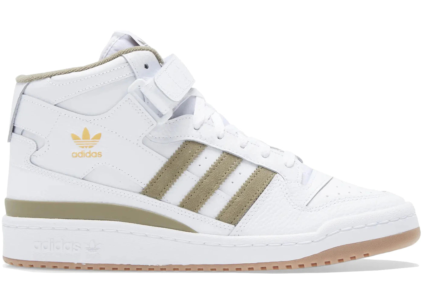 adidas Forum Mid-Cloud White Orbit Green