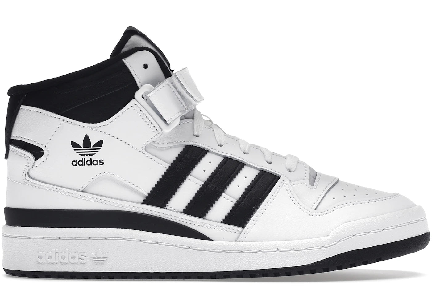 adidas Forum Mid-White Black