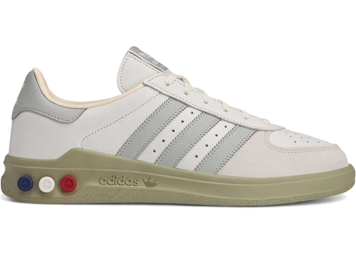 adidas GS II SPZL Blanc Gris Pierre