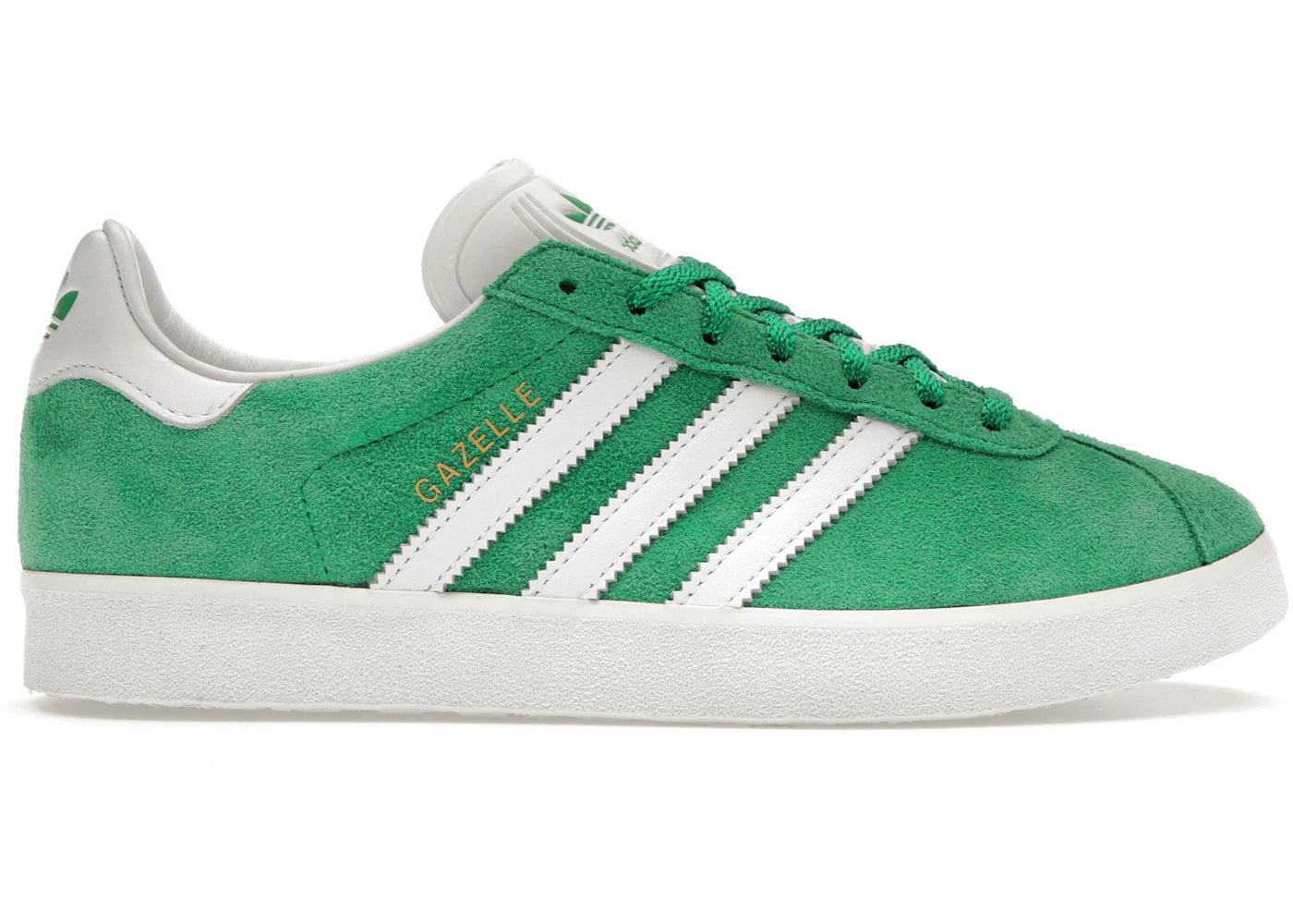adidas Gazelle 85-Green White Gold Metallic
