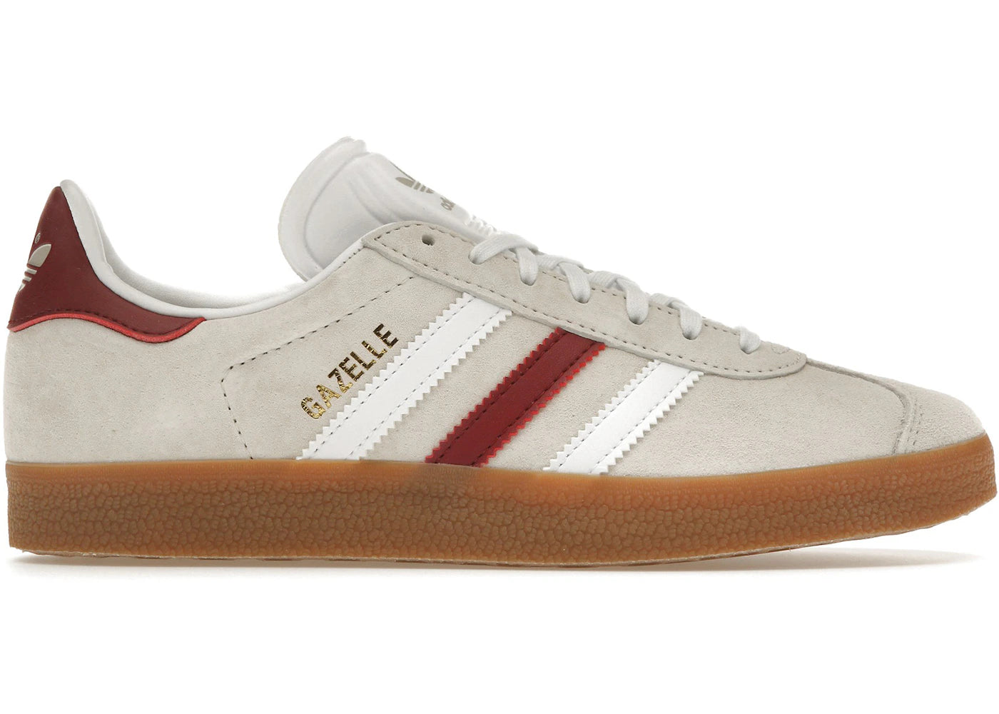 adidas Gazelle-Aluminum Collegiate Burgundy