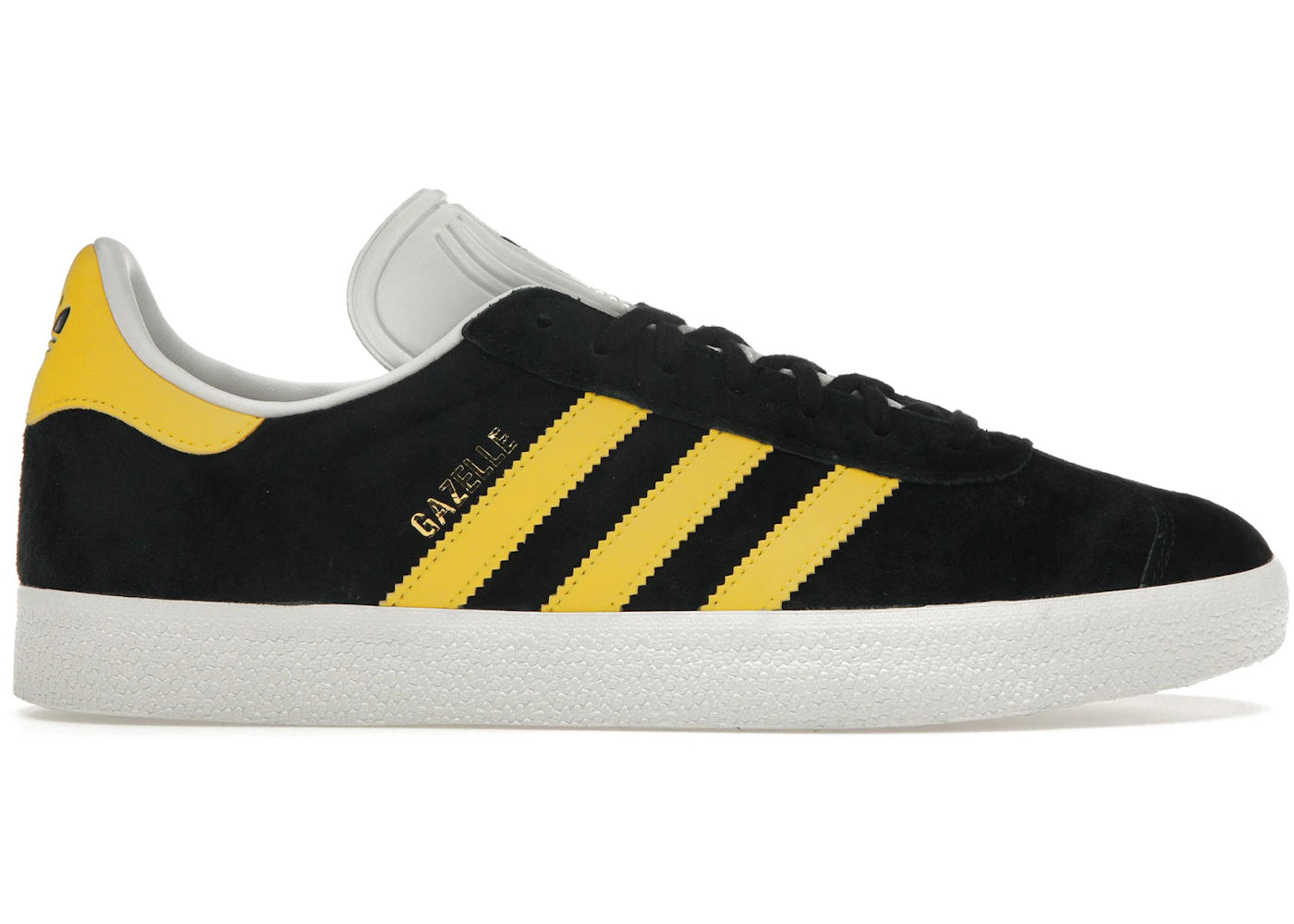 adidas Gazelle-Black Impact Yellow