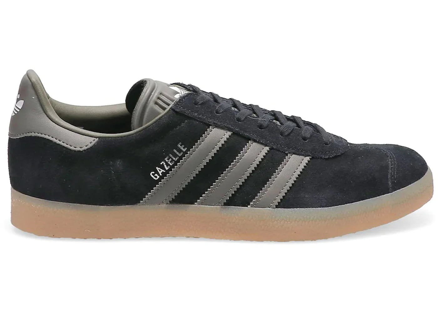 adidas Gazelle-Black Olive Gum