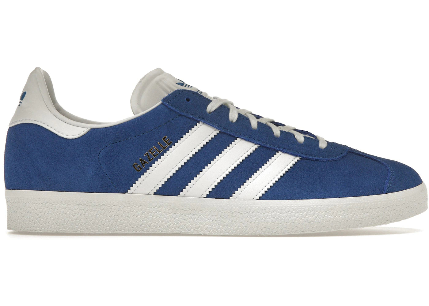 adidas Gazelle-Blue Cloud White Gold Metallic