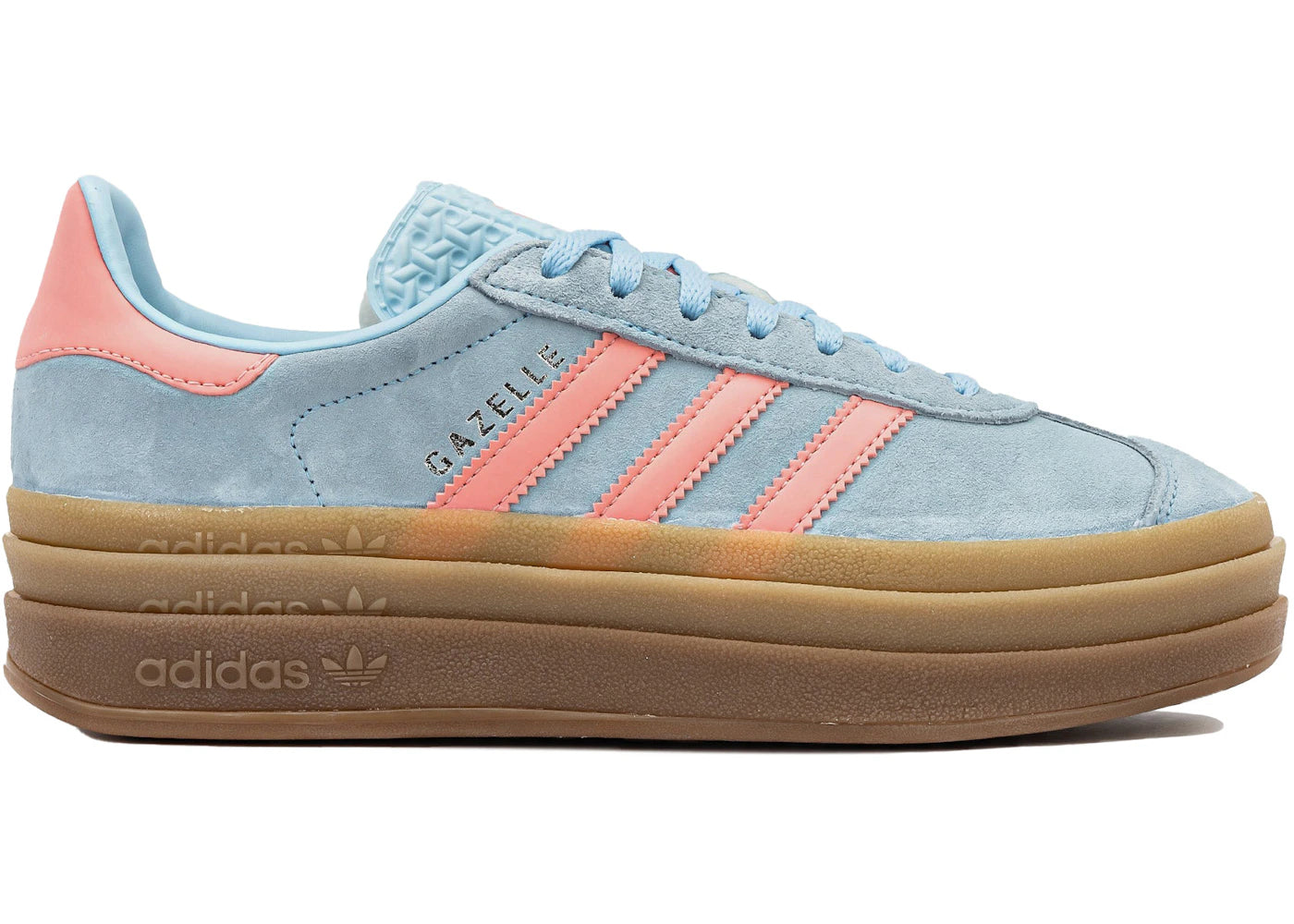 adidas Gazelle Bold-Clear Sky Semi Pink Spark (Kids)