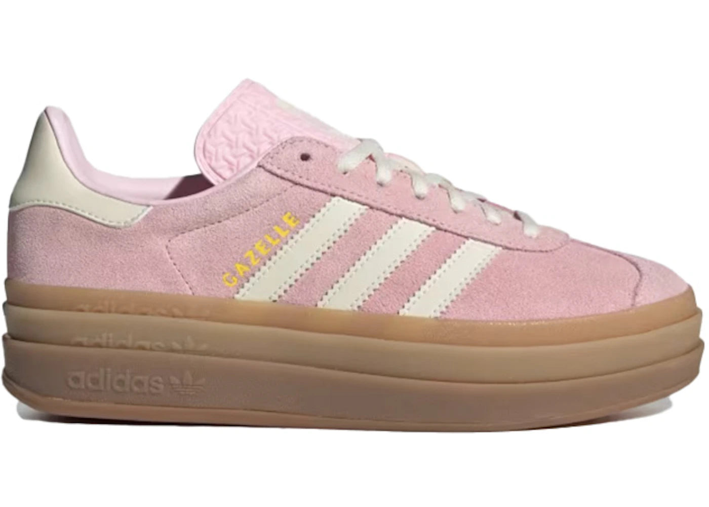 adidas Gazelle Bold-Clear Pink Cream White (Women's)