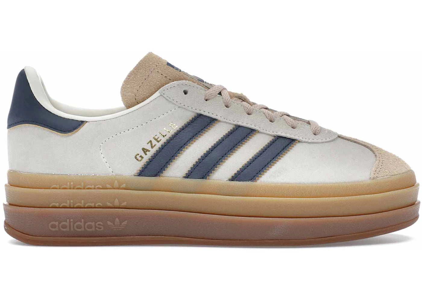 adidas Gazelle Bold-Cream Night Indigo (Women's)