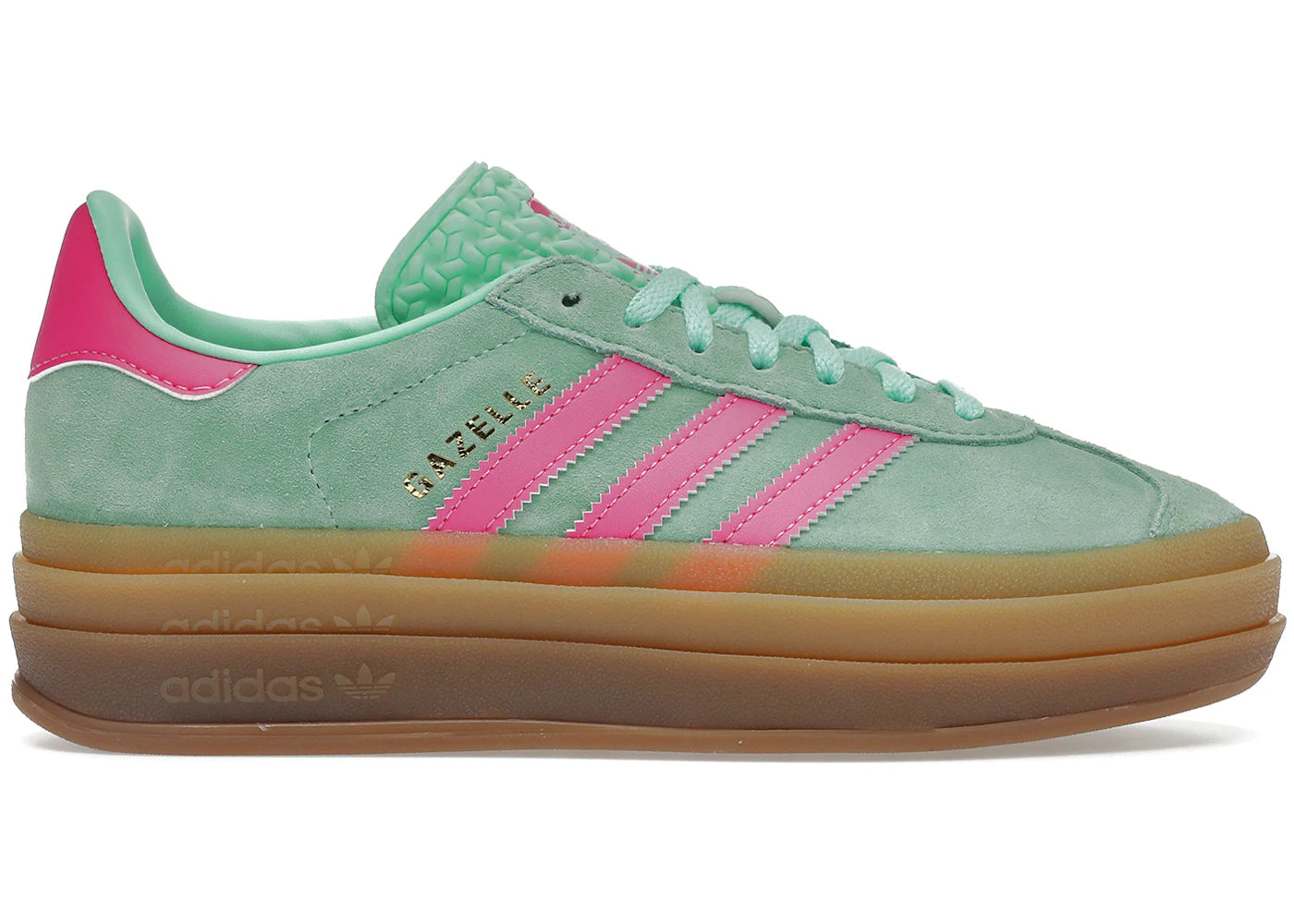 adidas Gazelle Bold-Pulse Mint Pink (Women's)