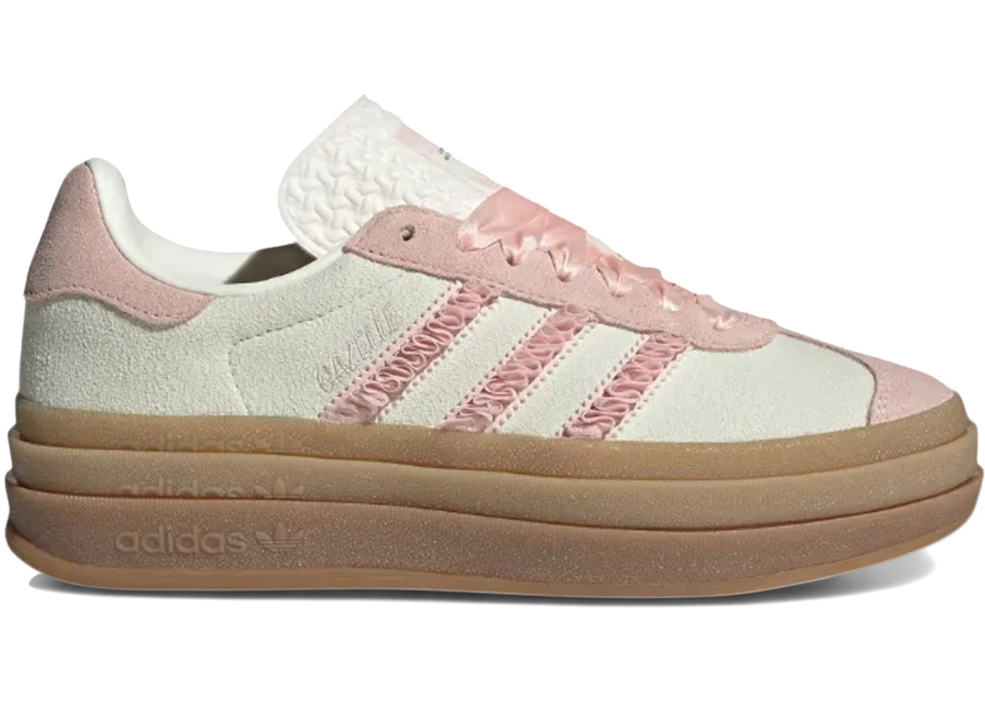 adidas Gazelle Bold-Sandy Pink Ruffle (Women's)