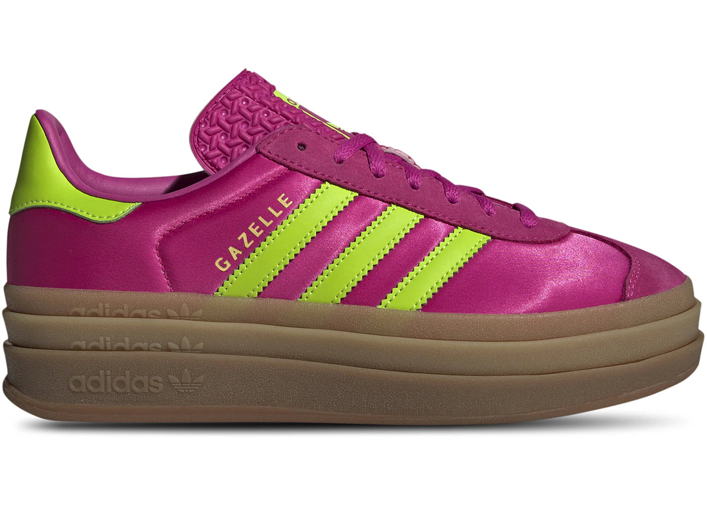 adidas Gazelle Bold-Slime Fuchsia (Women's)