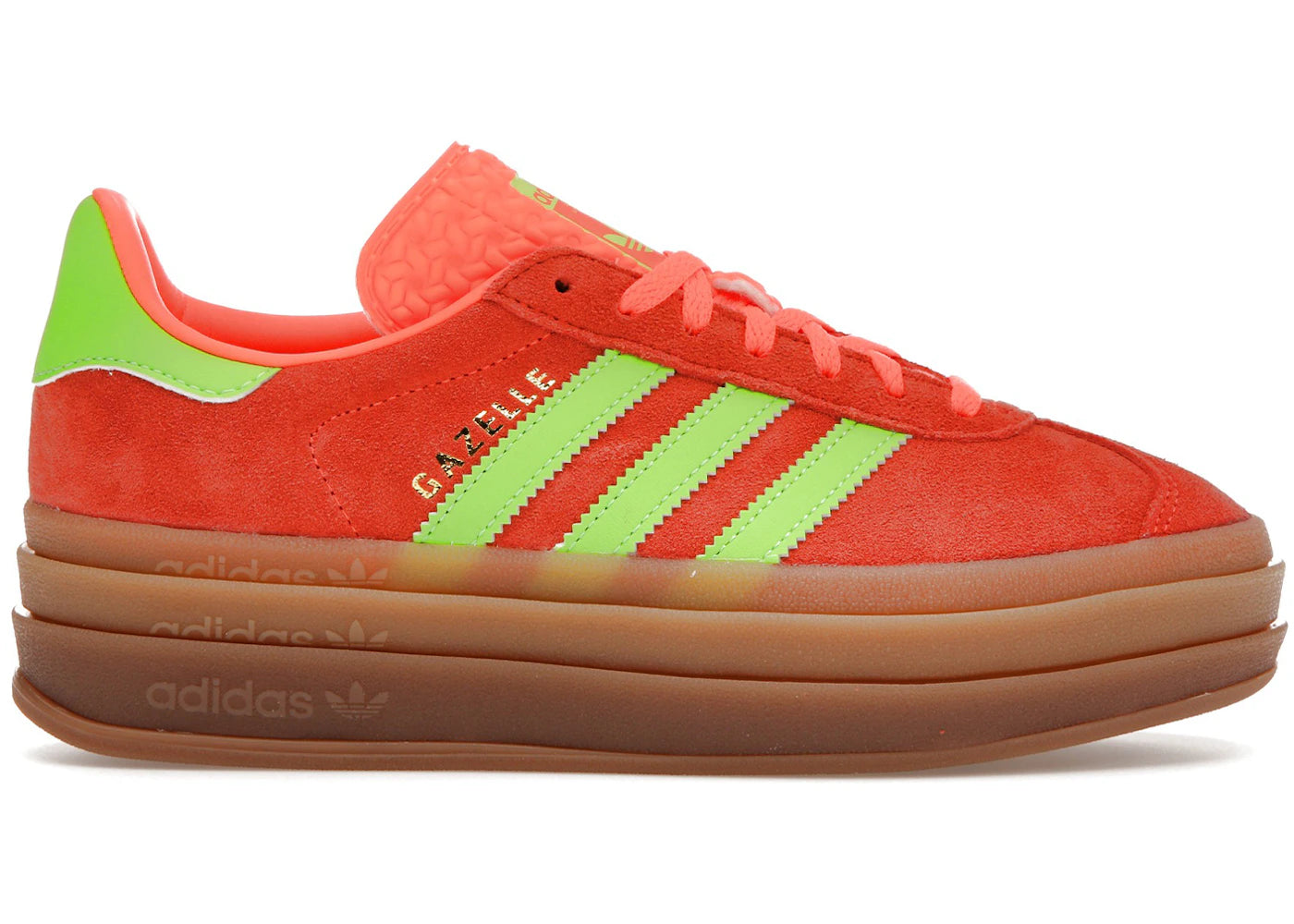 adidas Gazelle Bold-Solar Orange Solar Green (Women's)