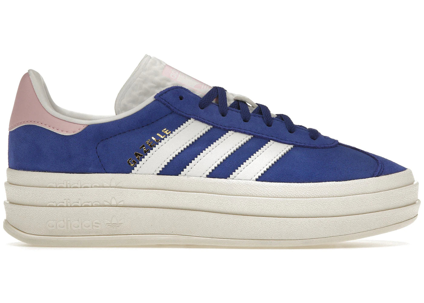 adidas Gazelle Bold-True Pink Semi Lucid Blue (Women's)