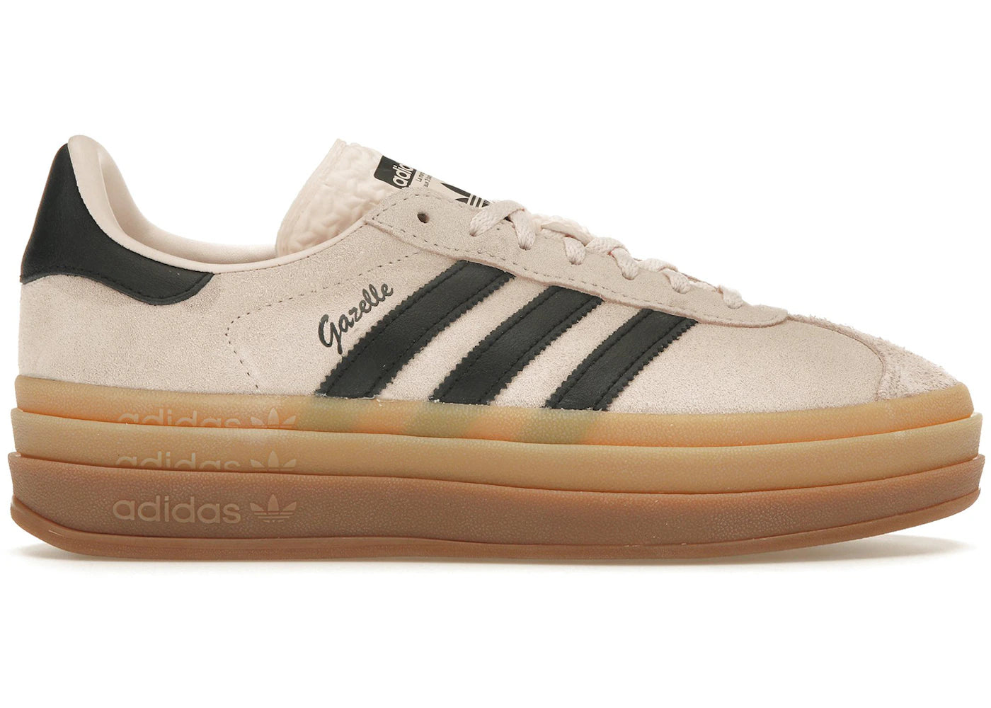 adidas Gazelle Bold-Wonder Quartz Black Gum (Women's)