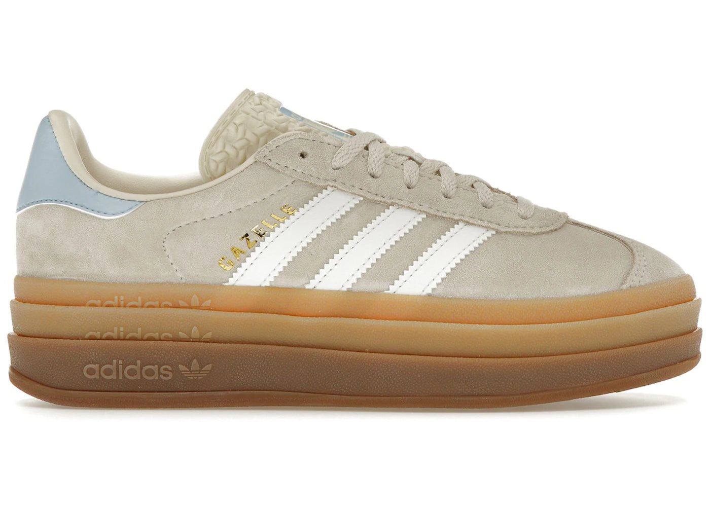 adidas Gazelle Bold-Wonder White Clear Sky (Kids)