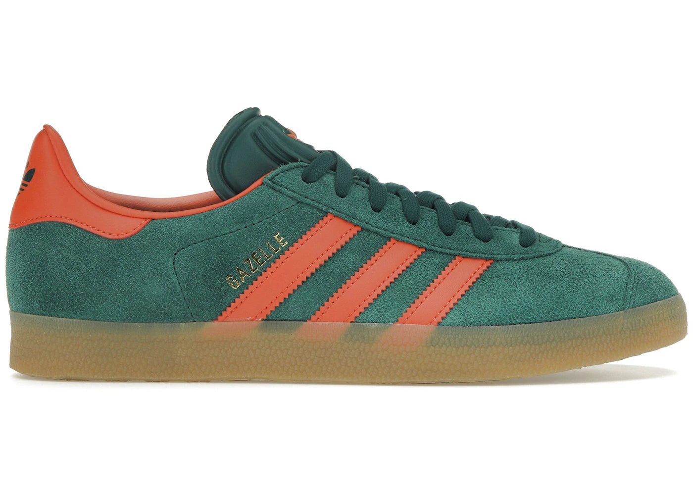 adidas Gazelle-Collegiate Green Preloved Red