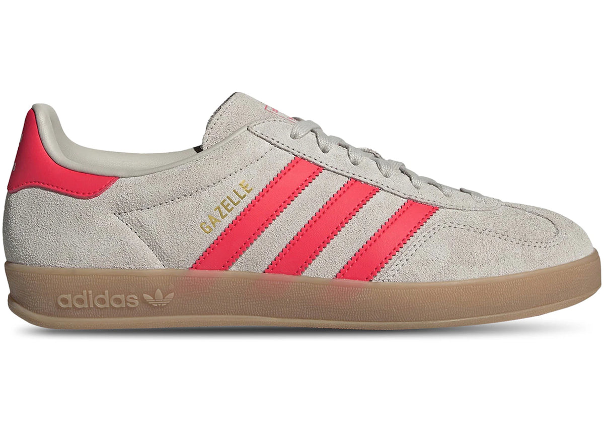 adidas Gazelle Indoor Beige Lucid Red - main view
