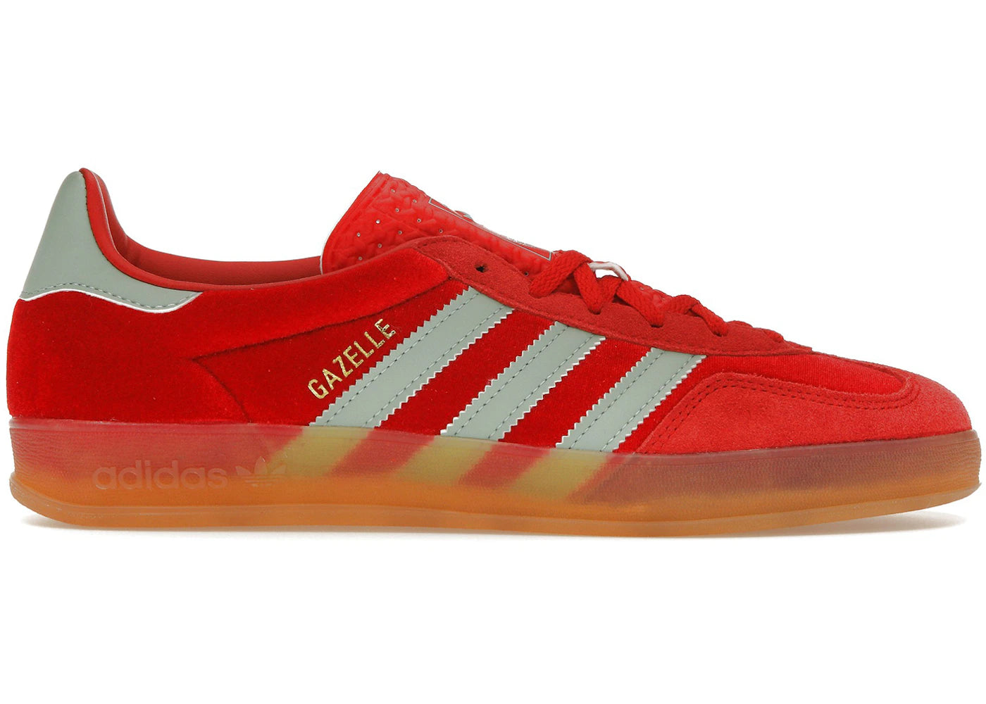 adidas Gazelle Indoor-Better Scarlet Hazy Green (Women's)