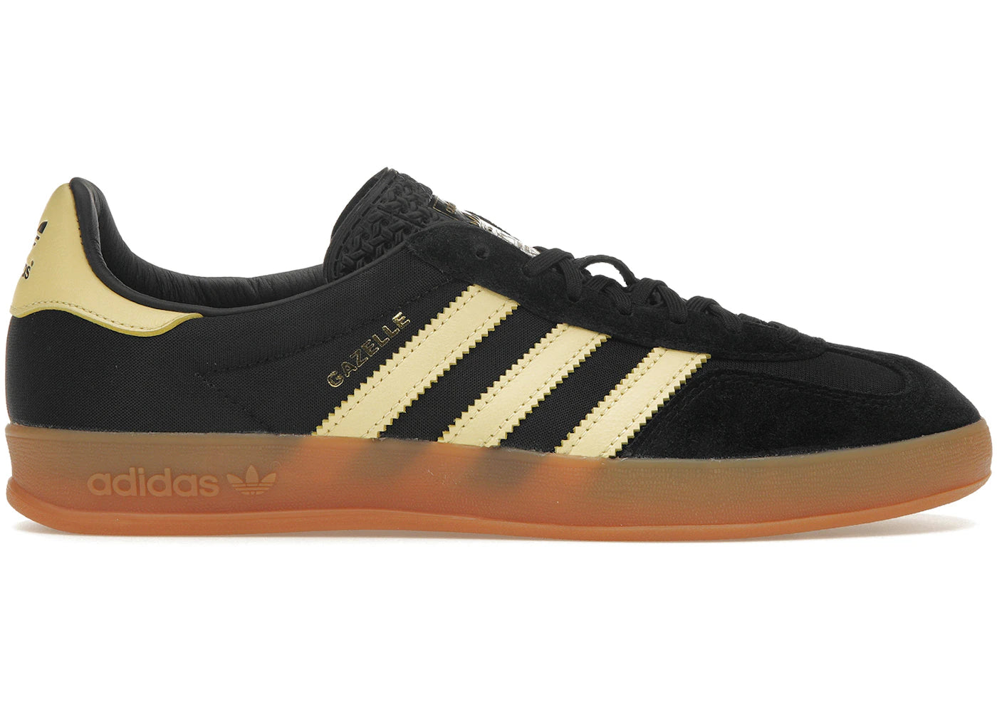 adidas Gazelle Indoor-Black Almost Yellow Gum