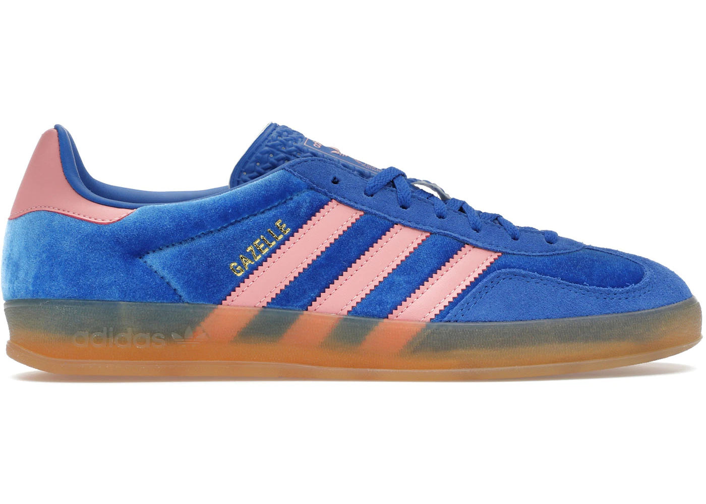 adidas Gazelle Indoor-Blue Semi Pink Spark (Women's)