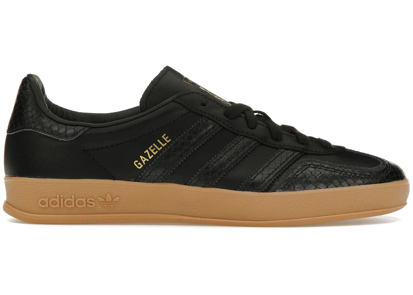 adidas Gazelle Indoor-Core Black Snakeskin