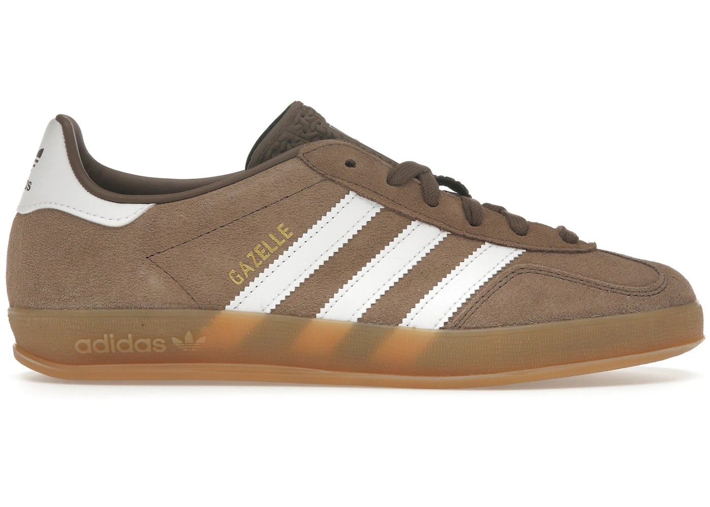 adidas Gazelle Indoor-Earth Strata White Gold Metallic