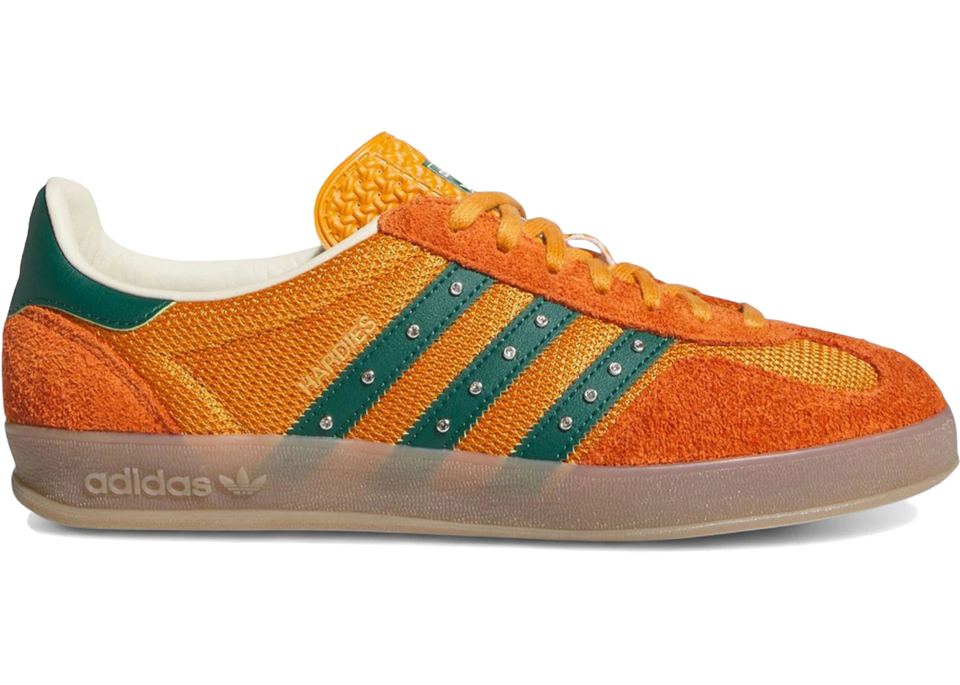 adidas Gazelle Indoor Hardies Rust Orange Green