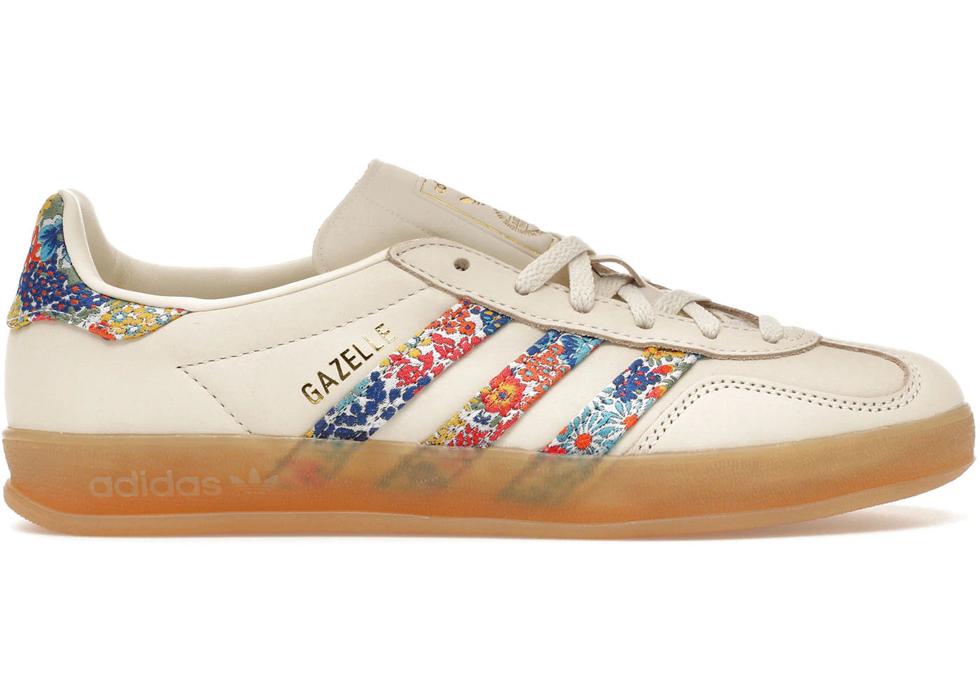 adidas Gazelle Indoor-Liberty London Floral Embroidery Stripes (Women's)