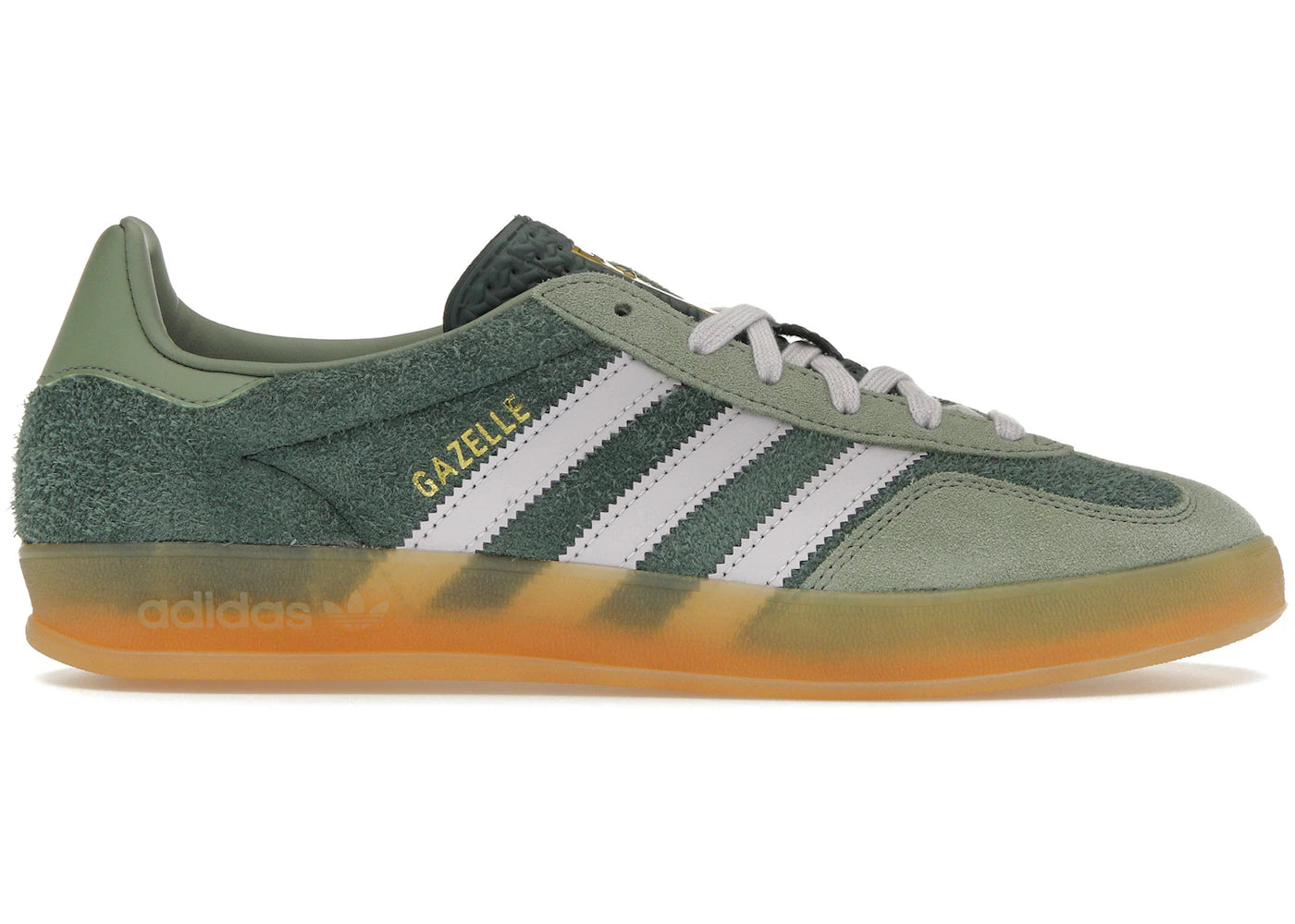 adidas Gazelle Indoor-Mineral Green Silver Dawn