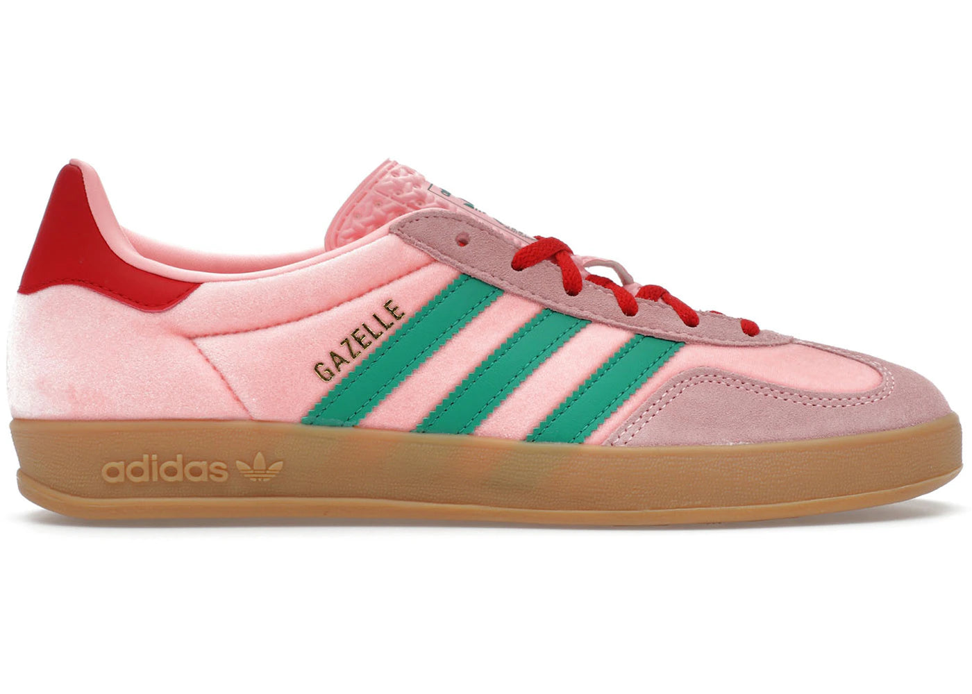 adidas Gazelle Indoor-Pink Velvet (Women's)