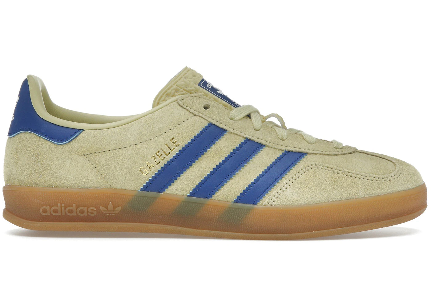 adidas Gazelle Indoor-Powder Yellow Royal Blue