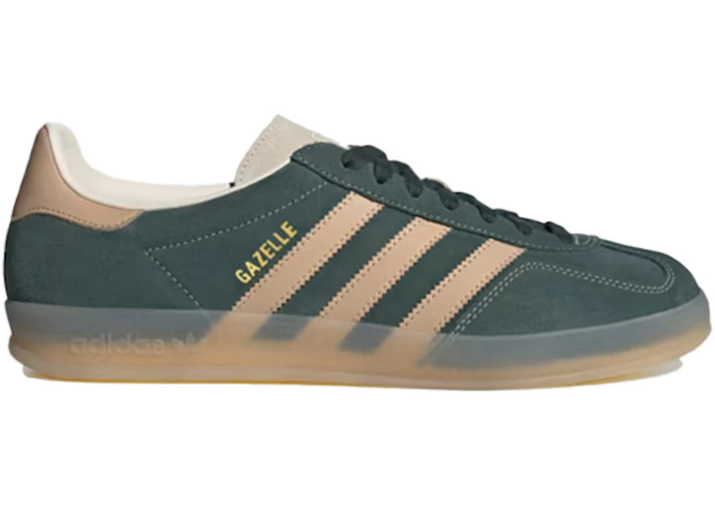 adidas Gazelle Indoor-Shadow Green Warm Sandstone