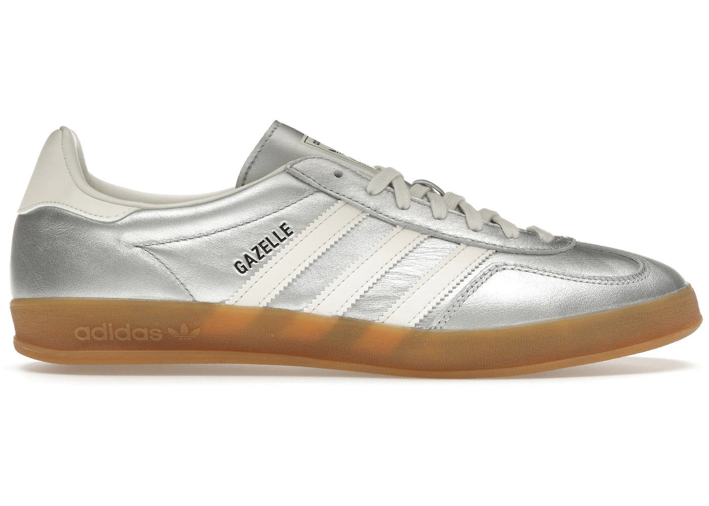adidas Gazelle Indoor-Silver Metallic Core White