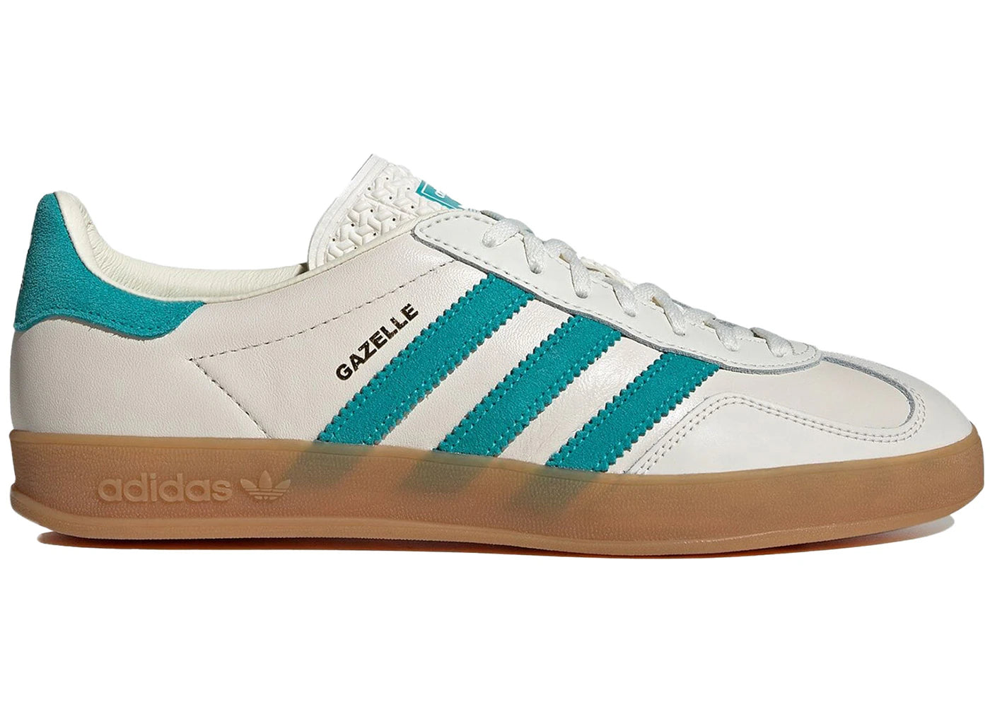 adidas Gazelle Indoor-Turqoise Chalk White