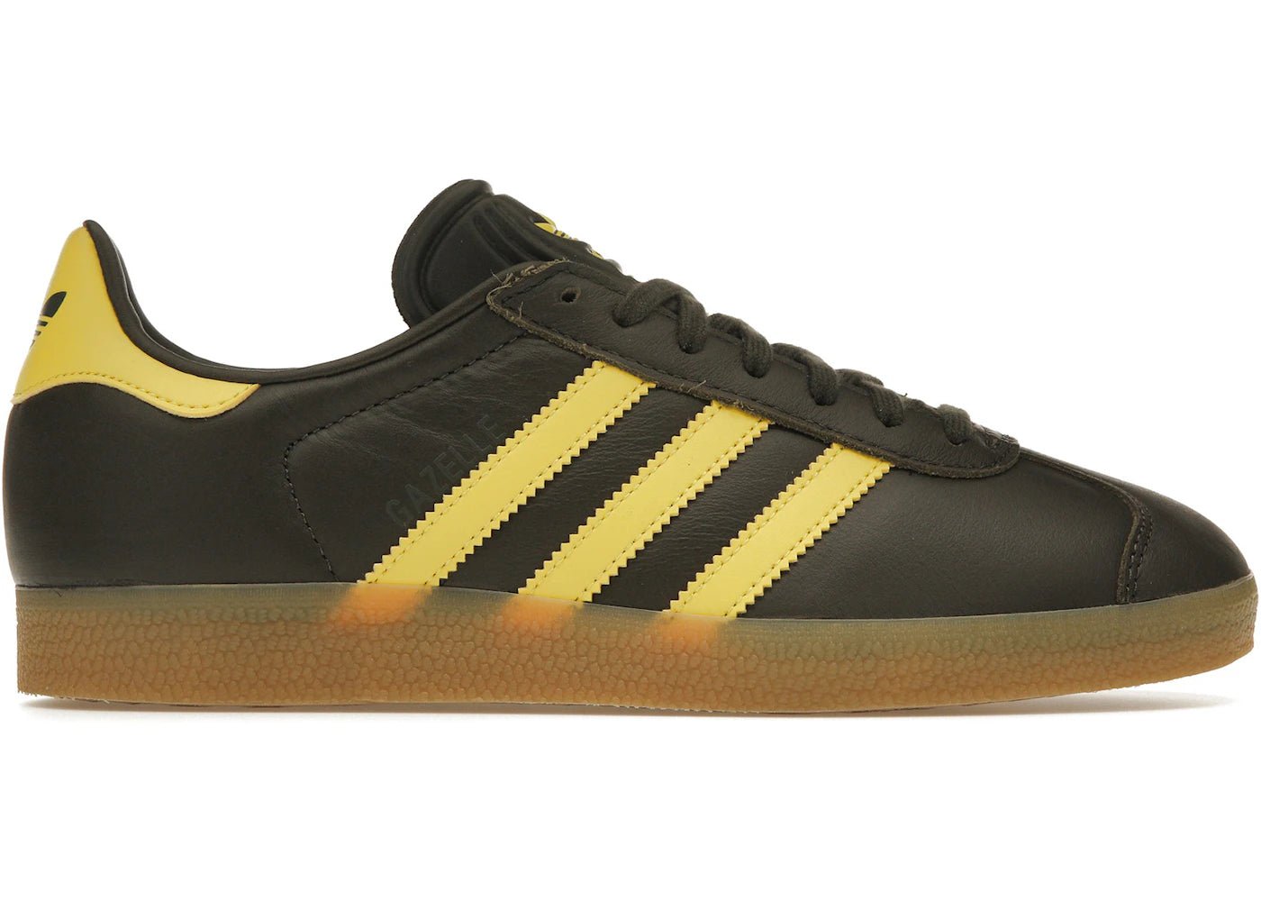 adidas Gazelle-Shadow Olive Yellow Gum