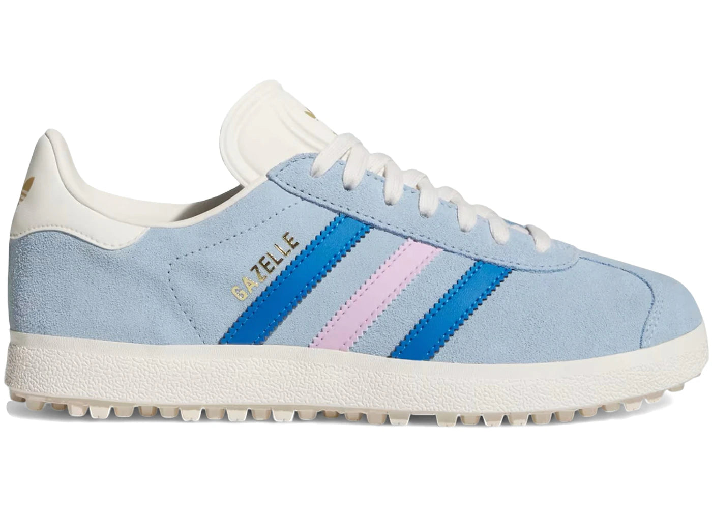 adidas Gazelle Spikeless Golf-Clear Sky Blue Bird Bliss Lilac (Women's)