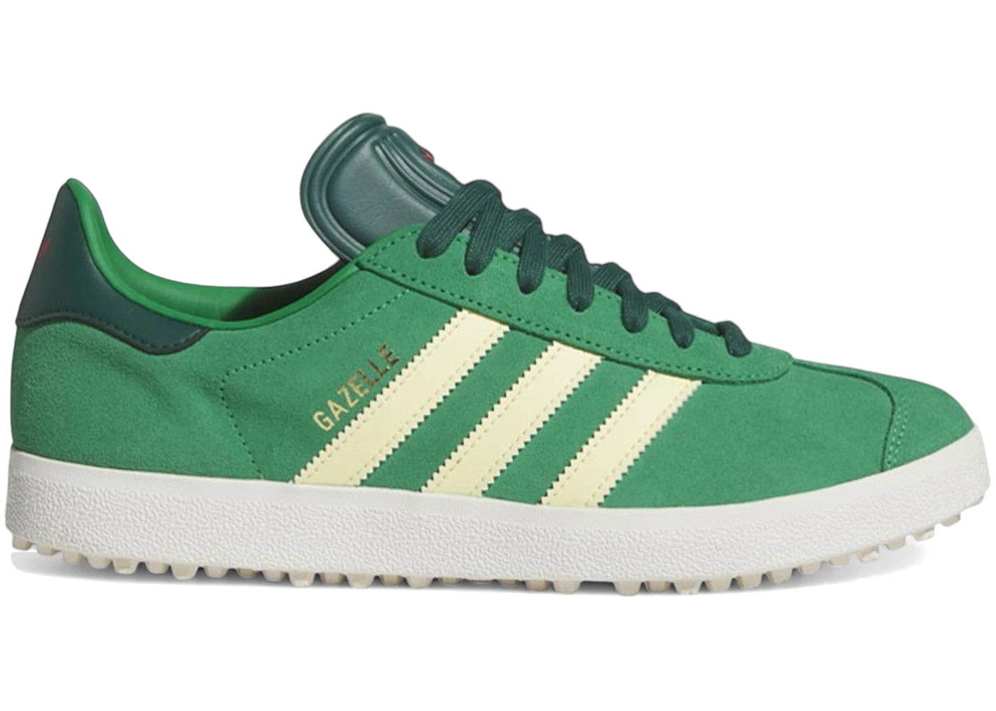 adidas Gazelle Spikeless Golf-Green Almost Yellow