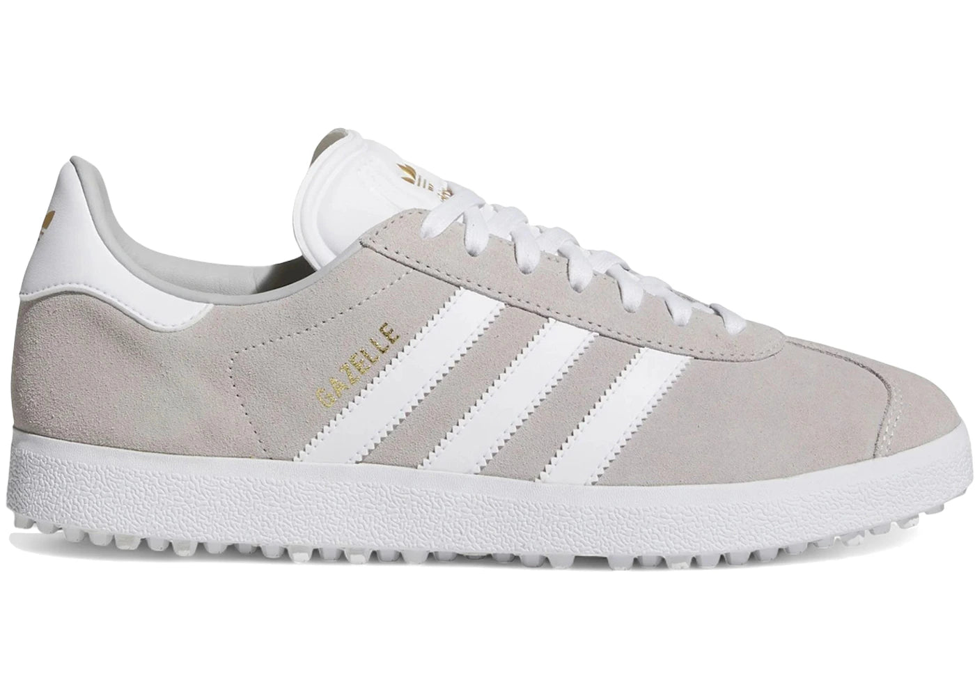 adidas Gazelle Spikeless Golf-Grey Cloud White