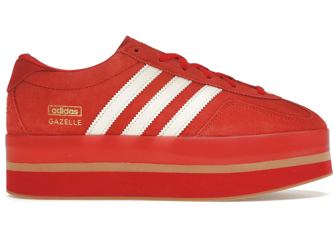 adidas Gazelle Stack-Red Cream White (Women's)