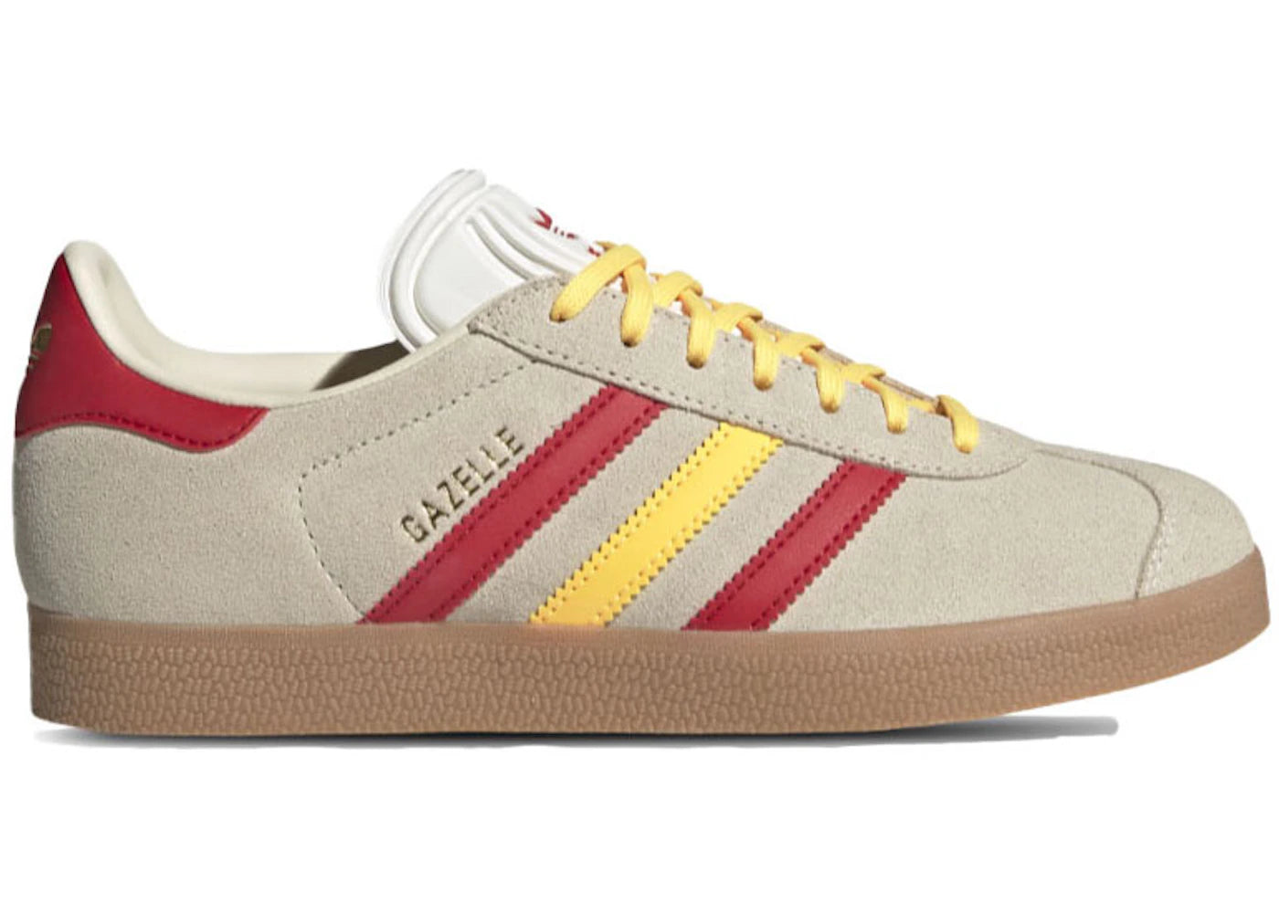 adidas Gazelle-White Spark Scarlet (Women's)