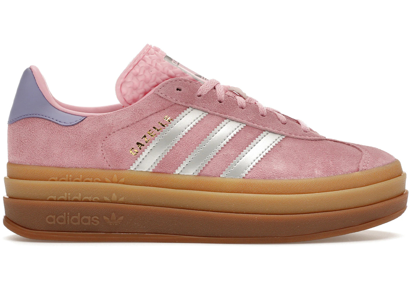 adidas Gazelle Bold-True Pink Gum (Kids)