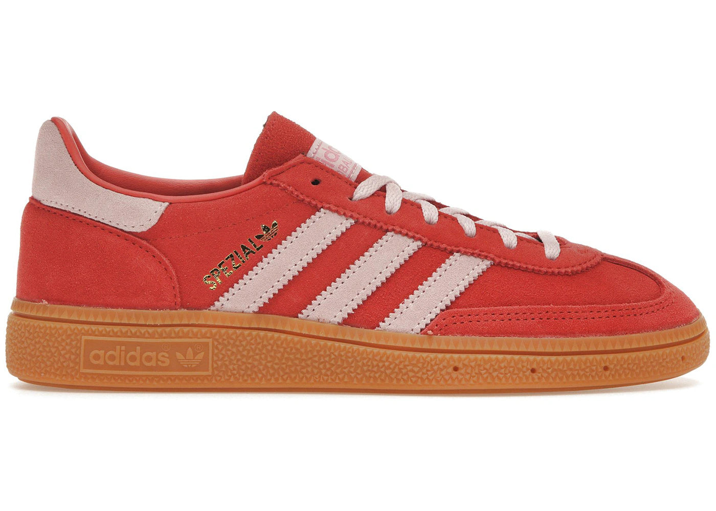 adidas Handball Spezial-Bright Red Clear Pink (Women's)