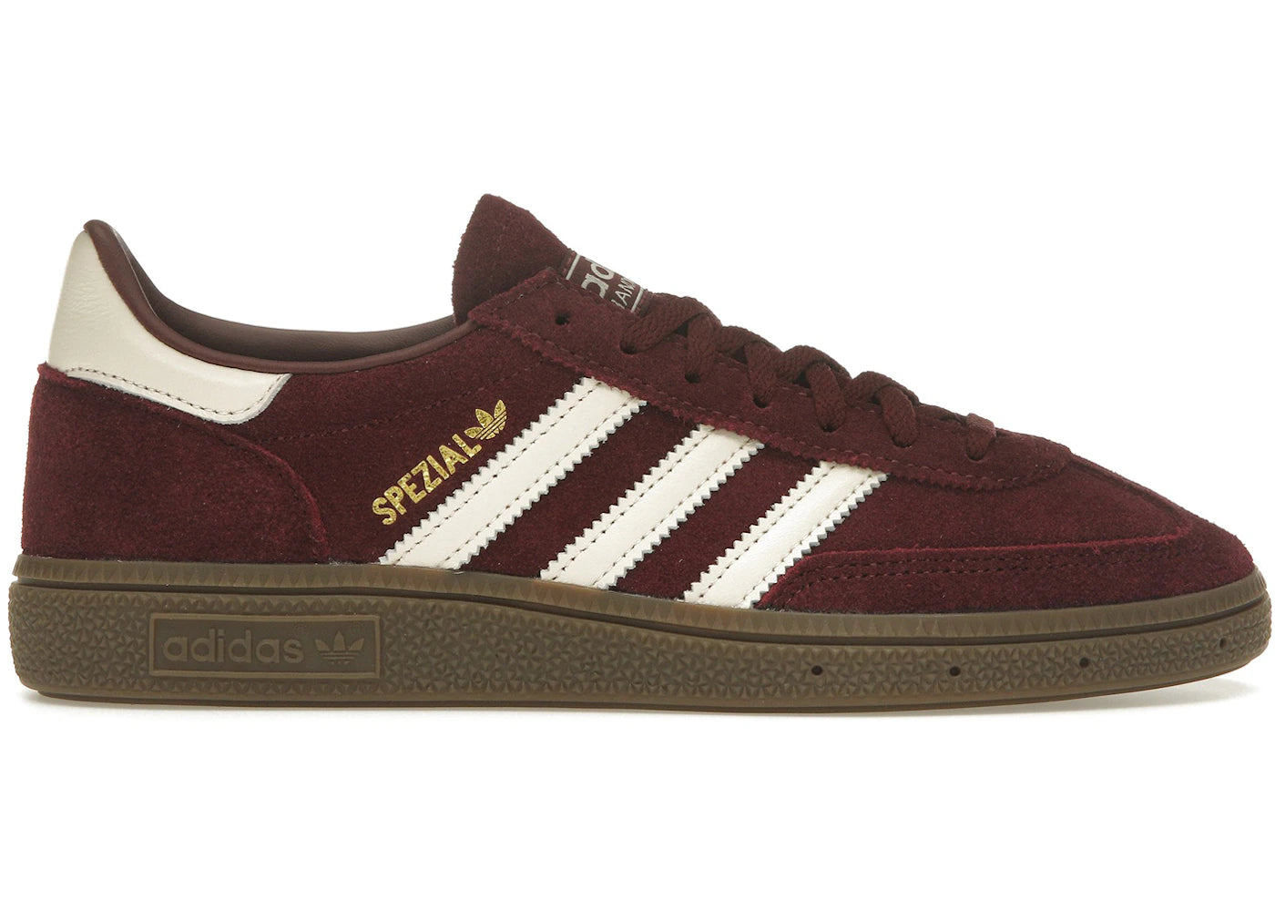 adidas Handball Spezial-Maroon Off White Gum (Femme)