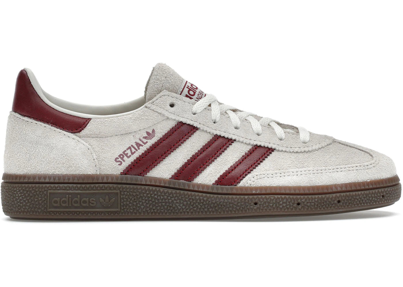 adidas Handball Spezial-Off White Collegiate Burgundy (Women's)