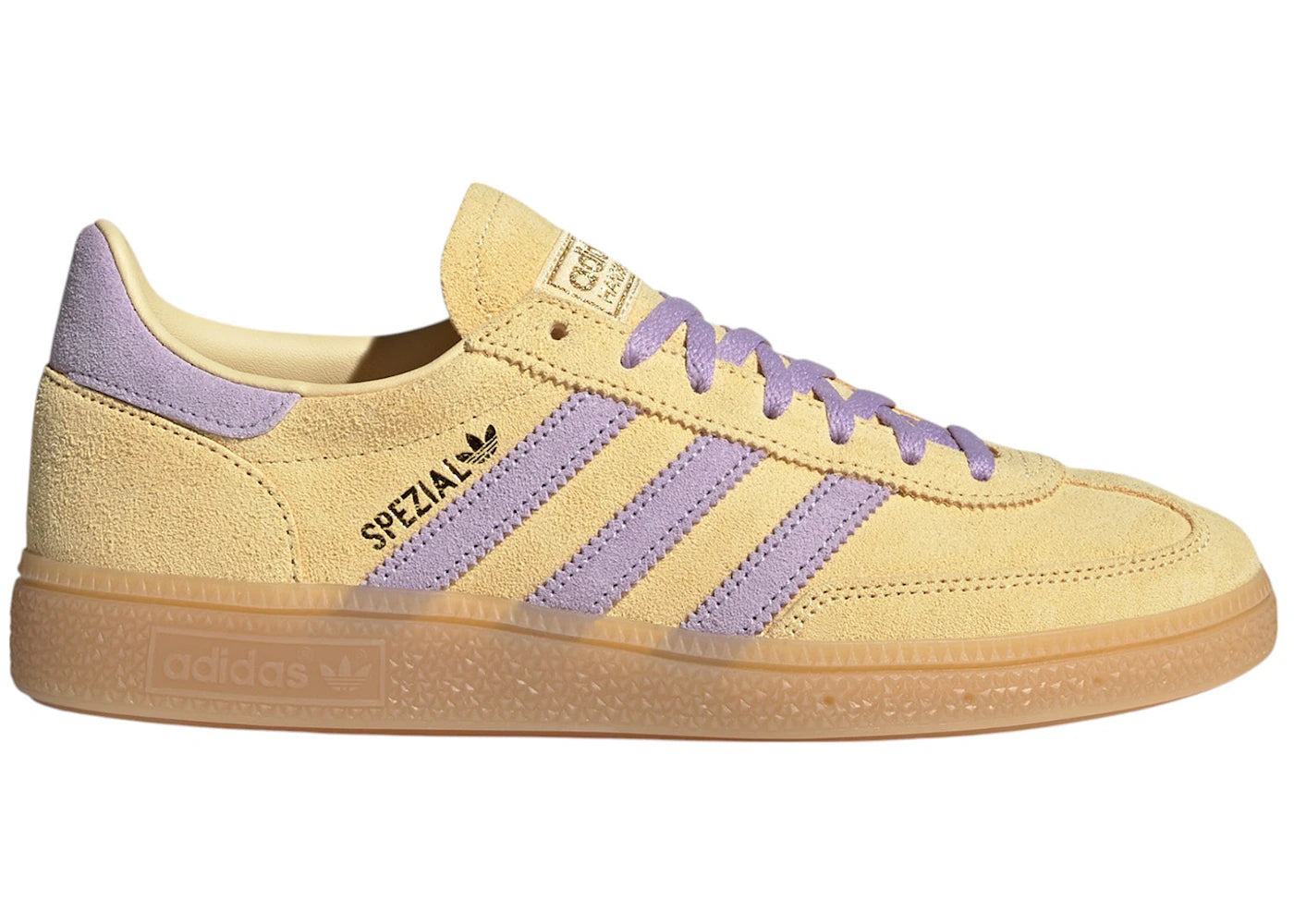 adidas Handball Spezial-Orange Tint Powder Plum Gum (Women's)