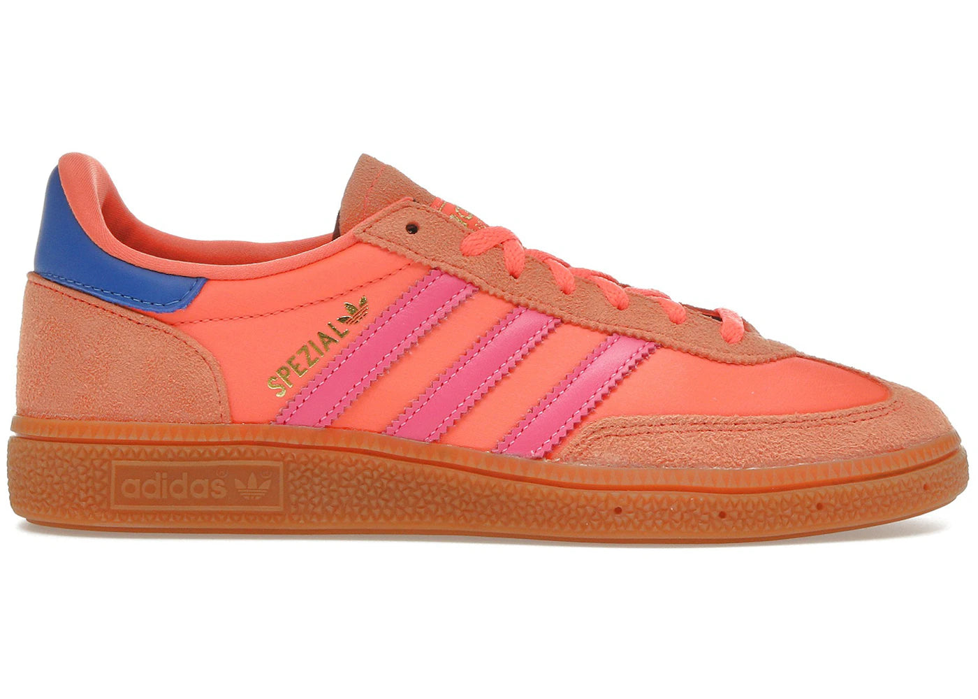 adidas Handball Spezial-Solar Orange Lucid Pink (Women's)
