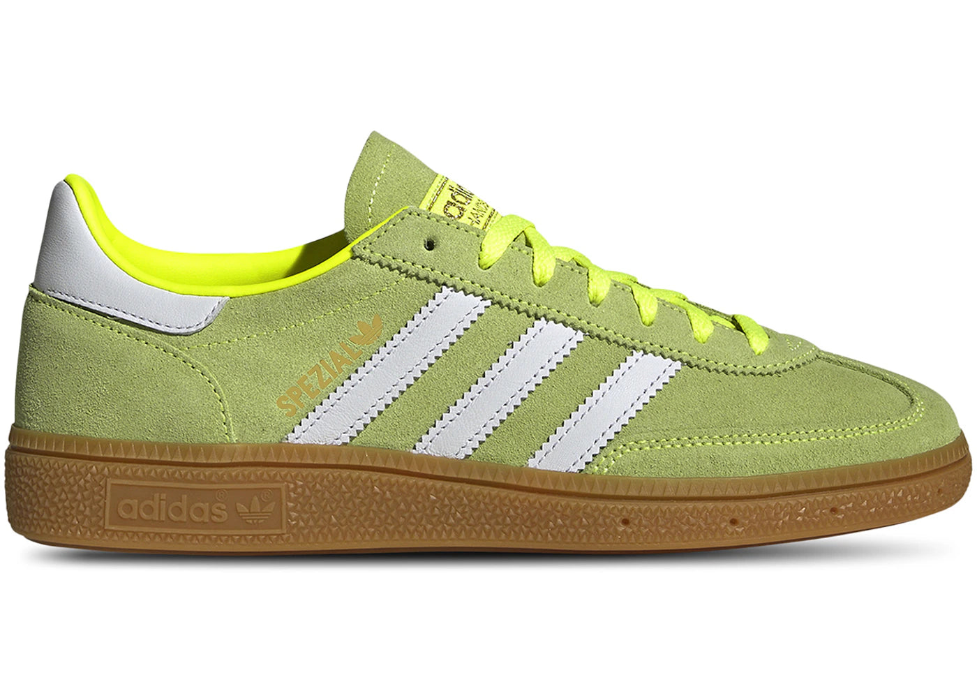 adidas Handball Spezial-Solar Yellow White (Women's)